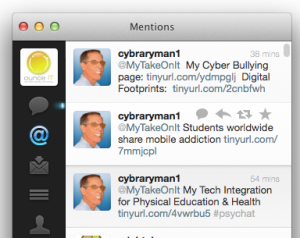 Twitter conversation with Cybraryman1